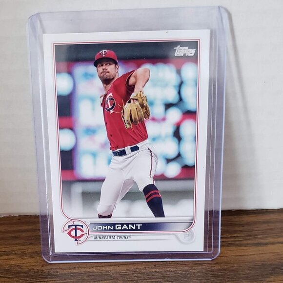 2022 Topps Series 1 John Gant 235/300 Advanced Stats Minnesota Twins - Picture 1 of 4
